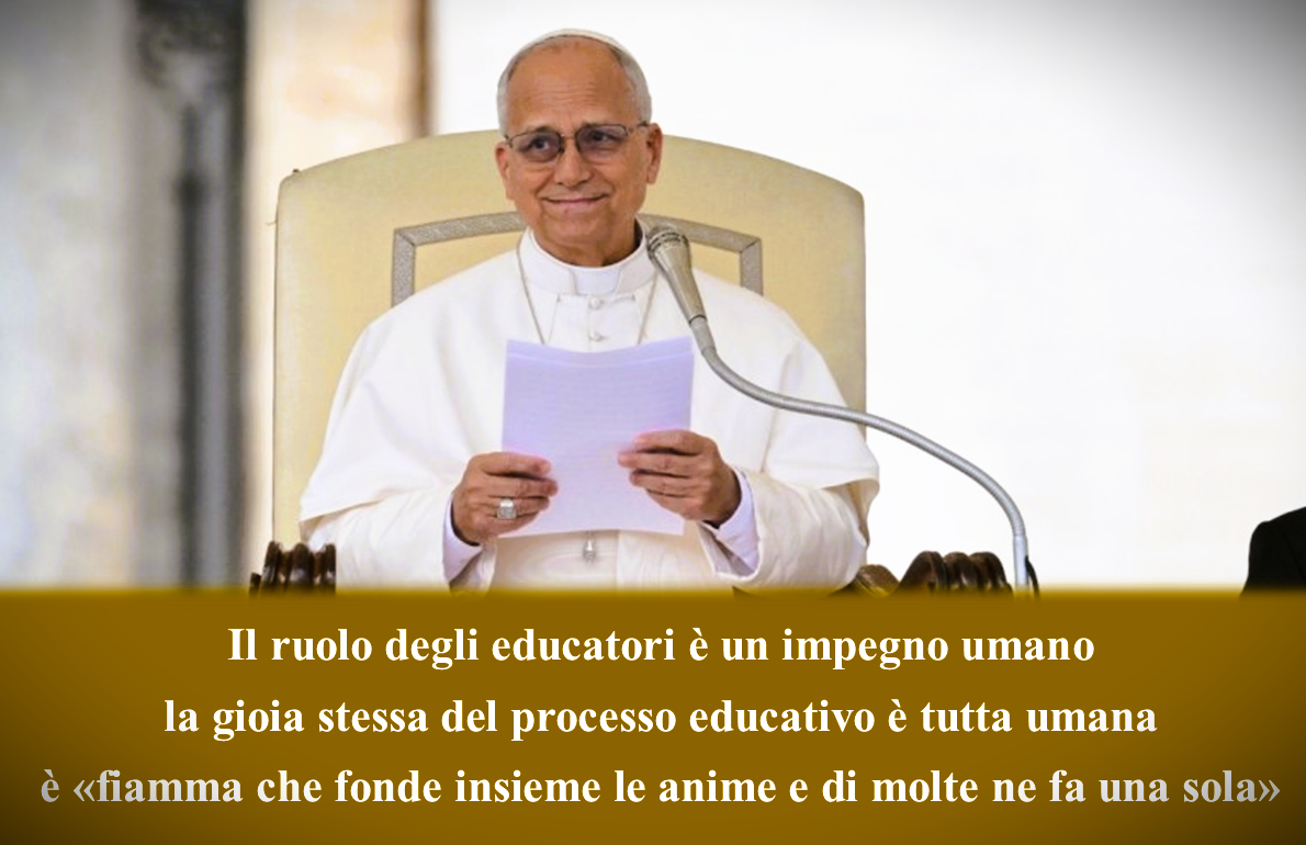 IL VERO MAESTRO STA DENTRO. LA TRIADE EDUCATIVA DI LEONE XIV