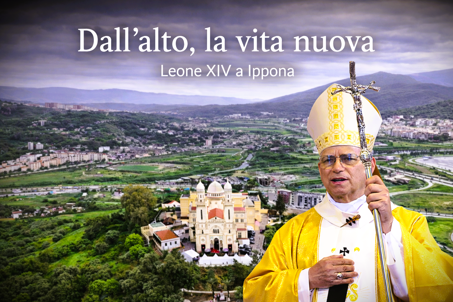 A IPPONA, CON AGOSTINO, IL PAPA CI RICORDA CHE BISOGNA RINASCERE DA DIO