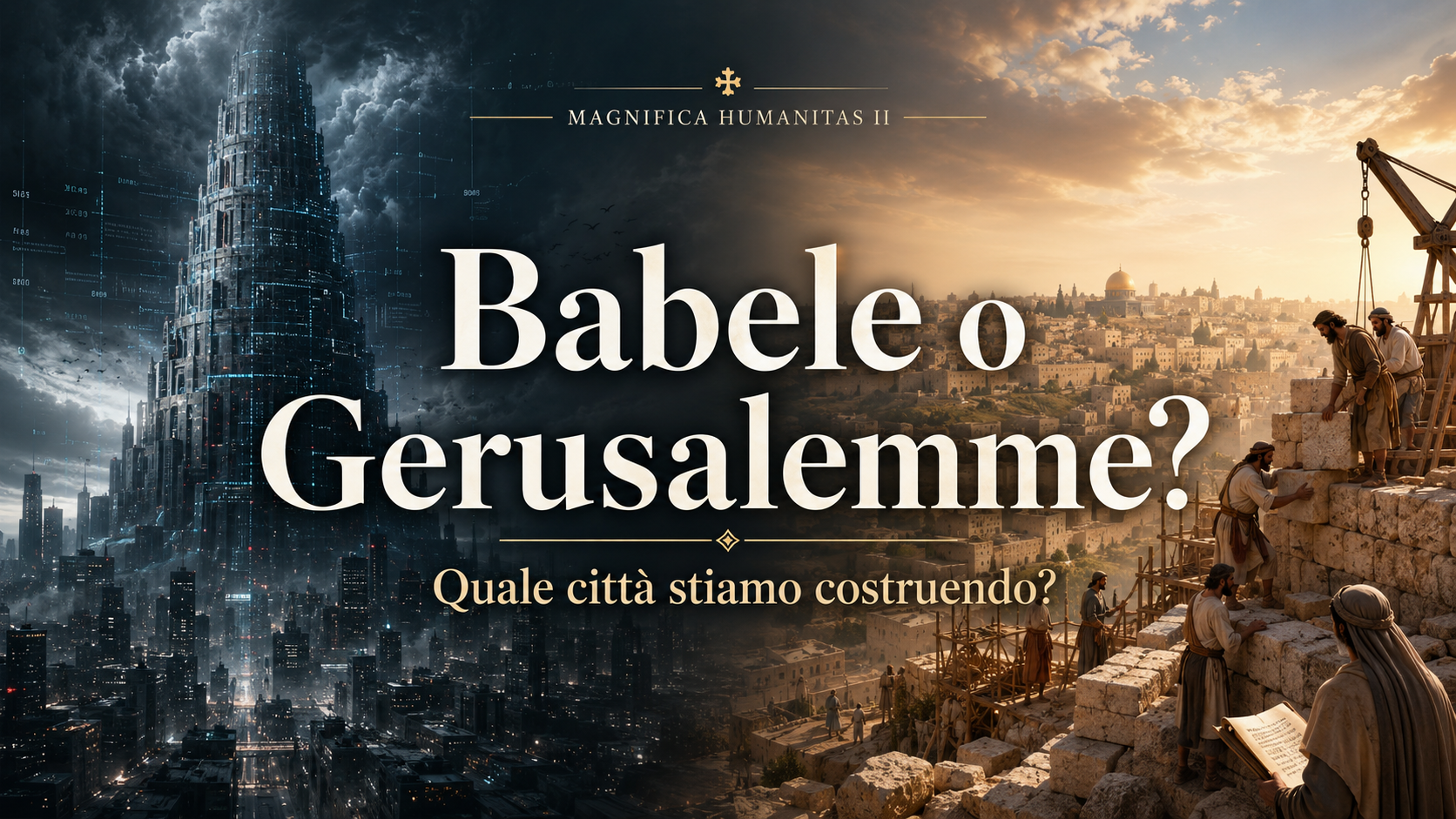 MAGNIFICA HUMANITAS II. Babele o Gerusalemme: quale città stiamo costruendo?