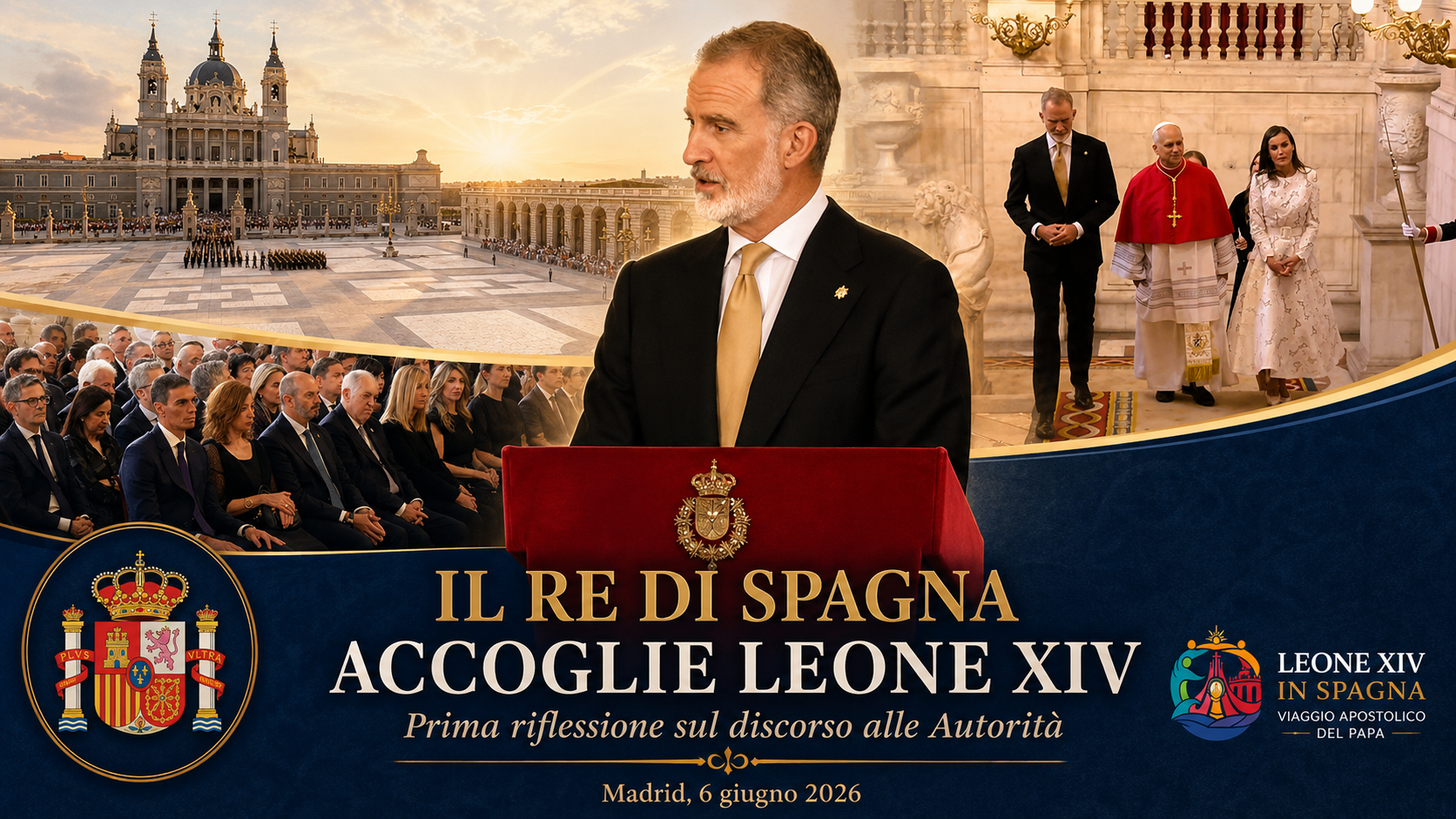 IL SALUTO DEL RE DI SPAGNA A LEONE XIV: UNA NAZIONE CHE RICONOSCE LE PROPRIE RADICI E CONSEGNA AL PAPA LE SUE DOMANDE