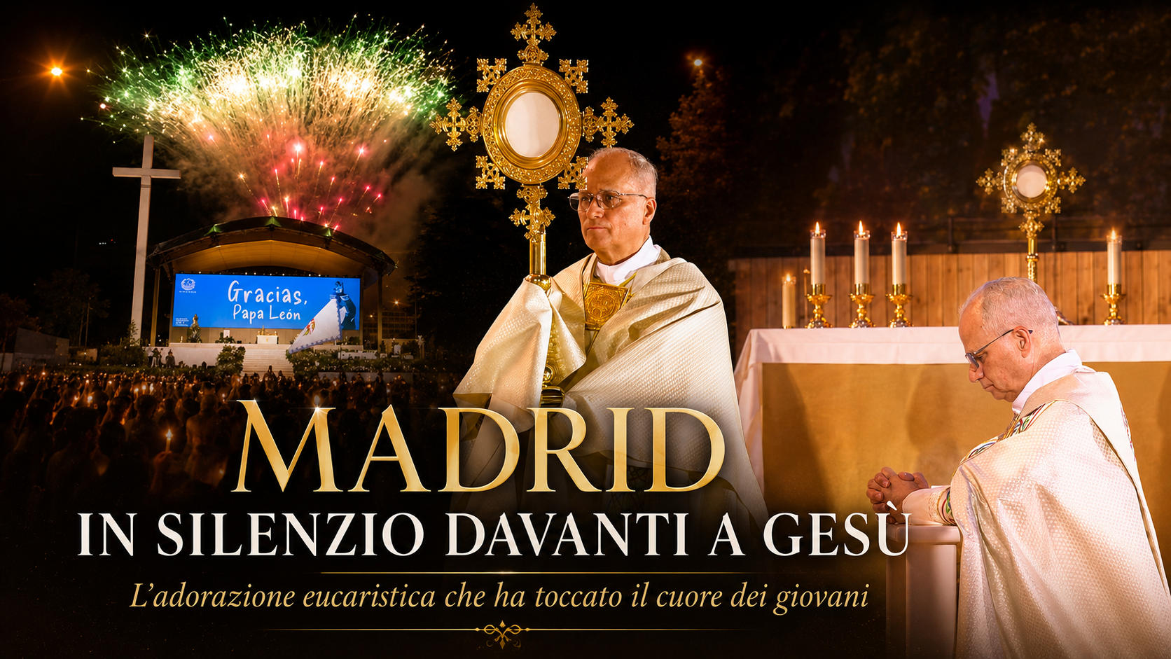 QUANDO UNA PIAZZA DI GIOVANI TACE DAVANTI A GESÙ