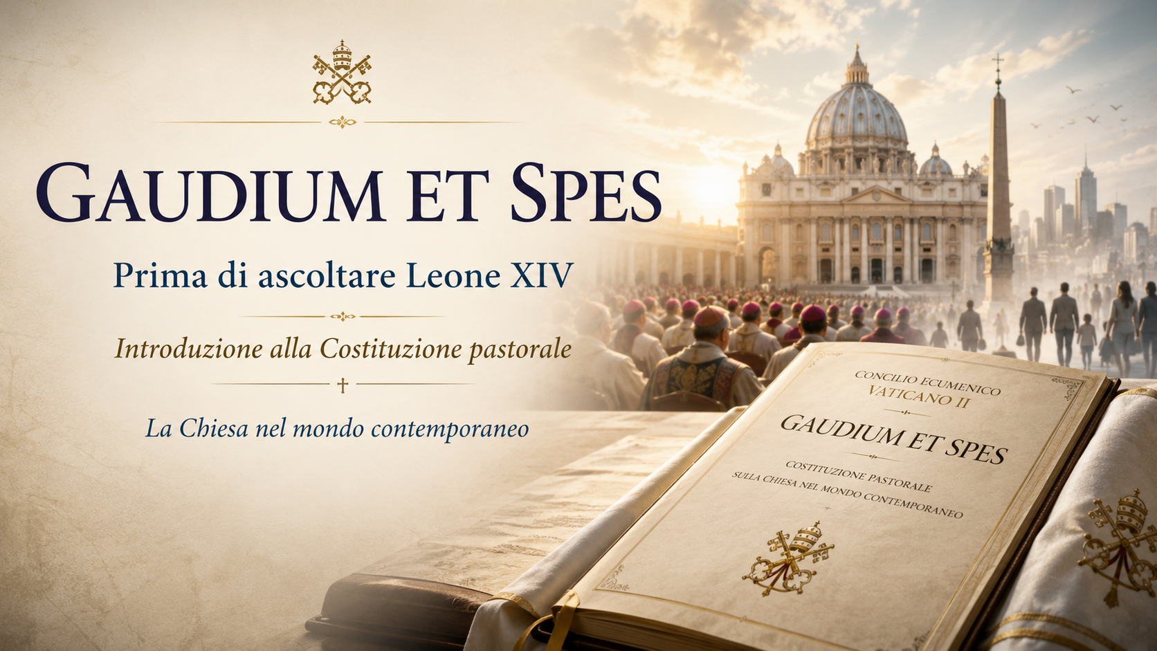 GAUDIUM ET SPES: LA CHIESA INCONTRA IL MONDO ALLA LUCE DI CRISTO