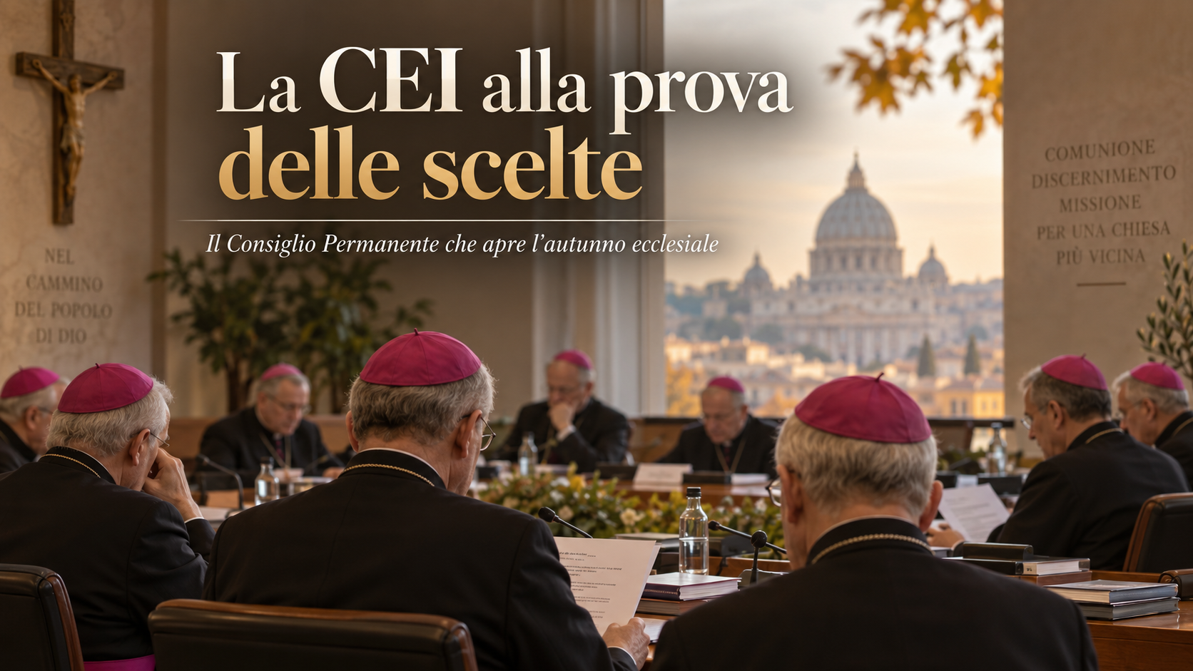 Dopo le parole, le scelte: la Chiesa italiana davanti al Consiglio Permanente